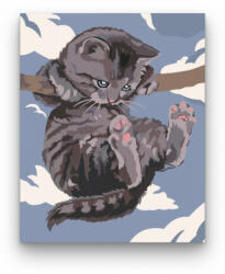 Számfestő Játszó cica - számfestő készlet (crea583)