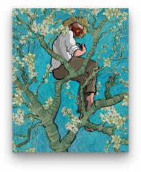  Van Gogh a fa tetején - számfestő készlet