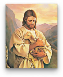  Jézus Báránya - húsvéti számfestő készlet