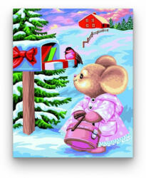  Megajándékozott kisegér - számfestő készlet