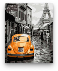 Párizsi utcán - számfestő készlet