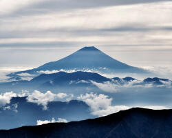 Számfestő Fuji hegy - vászonkép (vaszjap009)