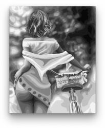  Feketén fehéren - számfestő készlet