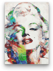 Számfestő Színes Marilyn Monroe - számfestő készlet (6359)