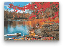  Tópart Ősszel - számfestő készlet