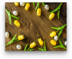  Sárga Tulipánok - húsvéti számfestő készlet