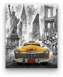  New York - számfestő készlet