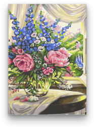 Számfestő Vágott Virág - számfestő készlet (6029)
