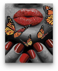Számfestő Pillangós száj - számfestő készlet (crea239)
