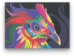  Színes Kakas - számfestő készlet