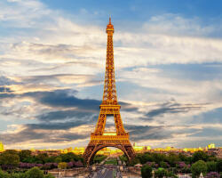 Számfestő Eiffel torony, Párizs - vászonkép (vaszcity001)