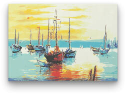  Káprázatos Vitorlák - számfestő készlet