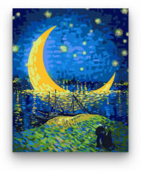  Éjszakai Van Gogh - számfestő készlet