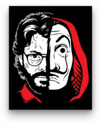  A maszk mögött - számfestő készlet