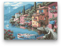  Olasz Kikötő - számfestő készlet