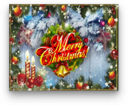  Merry Christmas - számfestő készlet