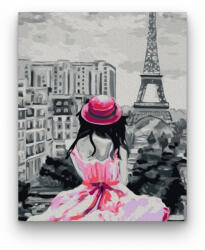  Romantikus Párizs - számfestő készlet
