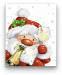  Ünnepel a télapó - számfestő készlet