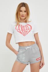 Labellamafia t-shirt női, fehér - fehér L - answear - 9 585 Ft