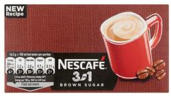 NESCAFÉ 3in1 brown sugar instant boxed 28x16,5 g