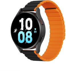 Dux Ducis Universal Magnetic Samsung Galaxy Watch 6 Pro/6/6 Classic/5 Pro/5/5 Classic Dux Ducis Strap (20mm LD Version) - Black/Orange - pcone