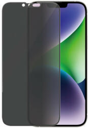 Panzer Betekintésgátló prémium üvegfólia, iPhone 14 Plus, iPhone 13 Pro Max, átlátszó