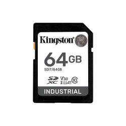 Kingston Industrial 64GB CL10/UHS-I/U3/V30/A1 (SDIT/64GB)