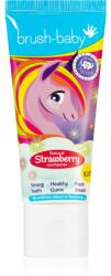 Brush-Baby Natural Strawberry Pasta de dinti pentru copii. cu aroma de capsuni de 3 ani 50 ml