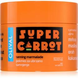 Olival SUPER Carrot Tanning Jam készítmény a napbarnítottság felgyorsítására és meghosszabbítására védőfaktor nélkül 100 ml