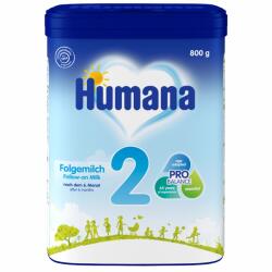 Humana Formula de lapte de continuare 2 pentru +6 luni, 800g, Humana