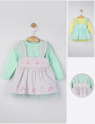 Tongs baby Set rochita cu bluzita pentru fetite Cirese, Tongs baby, Verde (tgs_4212_2)