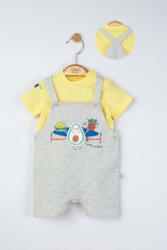 Tongs baby Set salopeta cu tricou de vara pentru bebelusi Marathon, Tongs baby, Gri (tgs_4314_1)