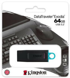 Kingston DataTraveler Exodia 64GB USB 3.2 (UK64DTX)