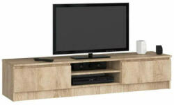 AKORD TV állvány 160 cm - Akord Furniture - sonoma tölgy (5901738167490)