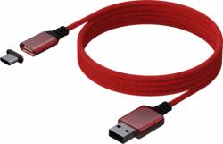 Konix Mythics USB-A apa - USB-C apa Xbox S/XTöltő kábel - Piros (3m) (KX-MCC-SERX/R)