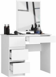  Fésülködőasztal - Akord Furniture T-6/SL - fehér (5901738167209)