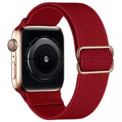 XPRO Apple Watch szövet körpánt Piros 38mm/40mm/41mm (128070) (128070)