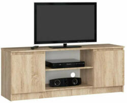 AKORD TV állvány 140 cm - Akord Furniture - sonoma tölgy (5901738164734)
