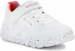 Skechers Sandale Fete Uno Lite - RAINBOW SPECKS 310457-WMLT Skechers Alb 29