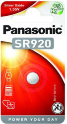 Panasonic SR920 ezüstoxid gombelem 1, 55 V (SR920-1BP) - vasasszerszam