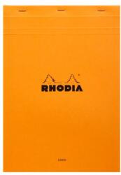 Rhodia Bloc notes A4 80 file capsat dictando Rhodia coperta portocalie (RH18600C)