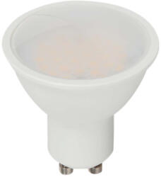 V-TAC Bec LED 2.9W, GU10, SMD, Alb, Plastic, Aspect Laptos, Lumina Calda 3000K (8691-B)