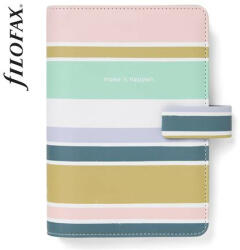 FILOFAX Kalendárium, gyűrűs, betétlapokkal, personal méret, FILOFAX "Good Vibes (FX-022686) - bestoffice
