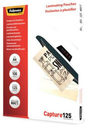 Fellowes Meleglamináló fólia, 125 mikron, A4, matt, 100 db, FELLOWES (5328502) - bestoffice