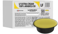 La Capsuleria Cafea Extra Cream, 100% Arabica, 50 capsule compatibile Lavazza Firma , La Capsuleria (LF03)