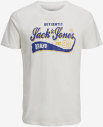 JACK & JONES Logo Tricou Jack & Jones | Alb | Bărbați | S