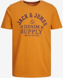 JACK & JONES Logo Tricou Jack & Jones | Portocaliu | Bărbați | S