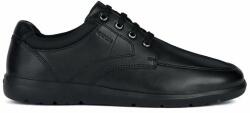 Geox bőr félcipő U LEITAN A fekete, férfi, U363QA 00085 C9999 - fekete Férfi 42