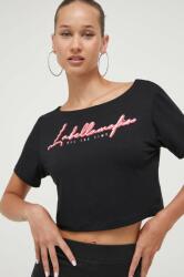 Labellamafia t-shirt női, fekete - fekete L