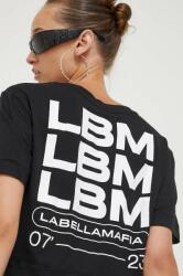 Labellamafia t-shirt női, fekete - fekete S - answear - 11 390 Ft